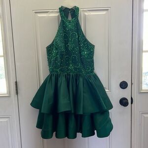 Emerald Green formal dress